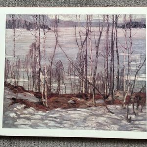 A.Y. Jackson Frozen Lake Early Spring